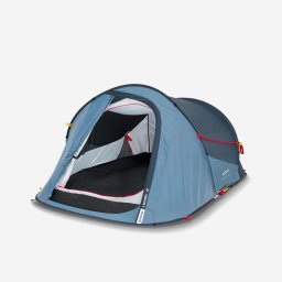 Cort de camping instant 2 locuri, 2 Seconds albastru