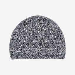 Cască Înot Material Textil Imprimat Mărimea M Zebra Alb-Negru