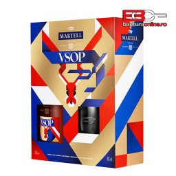 Martell Cognac VSOP 40% 0.7L + 2 pahare