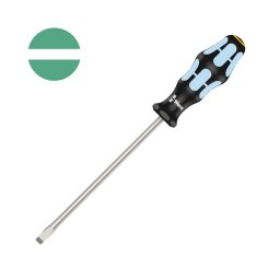 surubelnita dreapta INOX 1,2 8 7 175 112 mm WERA 3334 cu varf Lasertip si maner Kraftform Plus antirostogolire 05032006001