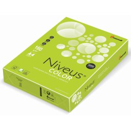 Carton colorat A4 verde lime intens 160G 250/TOP LG46 NIVEUS