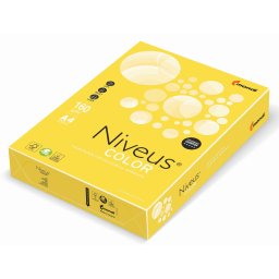 Carton colorat A4 galben canar intens 160G 250/top CY39 NIVEUS