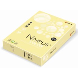 Carton colorat A4 imprimanta galben pal 160G 250/top YE23 NIVEUS