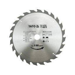 Disc circular pentru lemn, YT-6075, dimensiune 300 x 24 x 30 mm