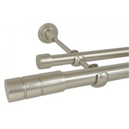 Galerie fara inele CYLINDRU - 25/19 - crom mat