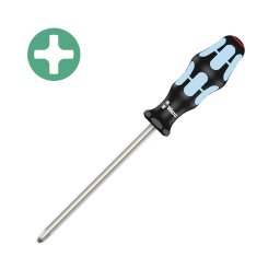 surubelnita Phillips INOX PH3 8 150 112 mm WERA 3350 cu varf Lasertip si maner Kraftform Plus antirostogolire 05032023001