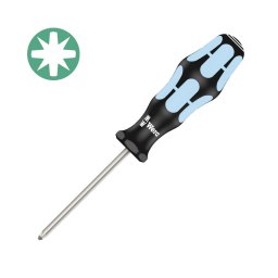 surubelnita Pozidriv INOX PZ3 8 150 112 mm WERA 3355 cu varf Lasertip si maner Kraftform Plus antirostogolire 05032033001