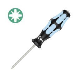 surubelnita Pozidriv INOX PZ0 3 60 81 mm WERA 3355 cu maner Kraftform Plus antirostogolire 05032030001