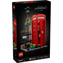 LEGO Ideas 21347 - Cabina telefonica din Londra, 1460 piese, 18+