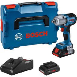 Cheie de impact fara fir GDS 18V-450 HC Professional, 18V, cu baterii 2x Li-Ion ProCORE18V 4.0Ah, Bluetooth, in carcasa L-BOXX