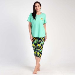 Pijama Dama Marimi Mari Vienetta Model 'Exotic' Bright Green