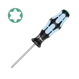 surubelnita TORX INOX TX8 3,5 60 81 mm WERA 3367 cu maner Kraftform Plus antirostogolire 05032050001