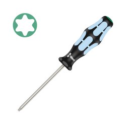 surubelnita TORX INOX TX10 4 80 81 mm WERA 3367 cu maner Kraftform Plus antirostogolire 05032052001
