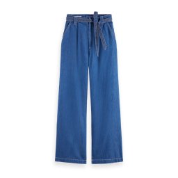 SCOTCH & SODA Jeans Summery With Belt 176912 SC0134 washed indigo