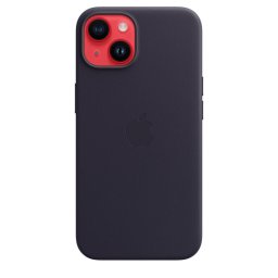 Husa iPhone 14 Leather Case MagSafe - Ink