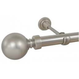 Galerie fara inele KULA BALL/25 - crom mat