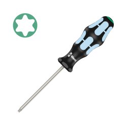 surubelnita TORX INOX TX25 5 100 105 mm WERA 3367 cu maner Kraftform Plus antirostogolire 05032055001
