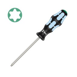 surubelnita TORX INOX TX30 6 115 105 mm WERA 3367 cu maner Kraftform Plus antirostogolire 05032057001