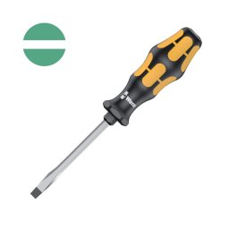 surubelnita de impact dreapta 1 5,5 113 mm WERA 932 AS cu tija hexagonala continua, hexagon pentru strangere cu cheie si maner antirostogolire 05018301001