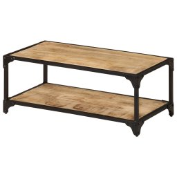 Masuta de cafea, 90x45x35 cm, lemn masiv de mango GartenMobel Dekor
