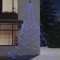 Brad de perete cu carlig metalic 720 LED 5 m interior/exterior GartenMobel Dekor