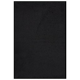 Covoras de usa, negru, 80x120 cm GartenMobel Dekor