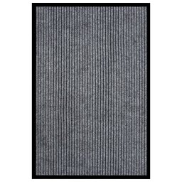 Covoras de usa, gri cu dungi, 80x120 cm GartenMobel Dekor