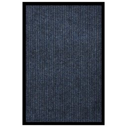 Covoras de usa, albastru, 80x120 cm, cu dungi GartenMobel Dekor