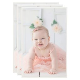 Rame foto colaj pentru masa 3 buc. argintiu 13x18 cm MDF GartenMobel Dekor