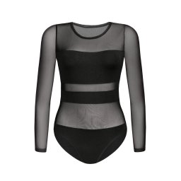 TEYLI Tricou body negru