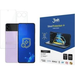 Folie protectie ecran 3mk SilverProtection+ antimicrobiana (Montaj umed) pentru Samsung Galaxy Z Flip3 5G
