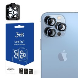 Folie protectie camera 3mk Sticlă pentru cameră pentru iPhone 13 Pro Max / 13 Pro 9H pentru obiectiv cu protecție a obiectivului