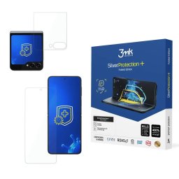 Folie de protecție Galaxy Z Flip 5 3mk SilverProtect, Antimicrobiană Samsung Plastic