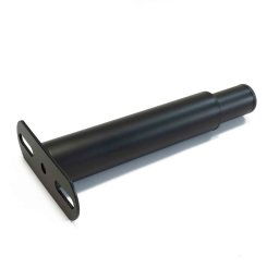 Picior metalic pentru kit somiera, Ø38x185-265 mm, 80 mm posibilitate reglaj, finisaj negru