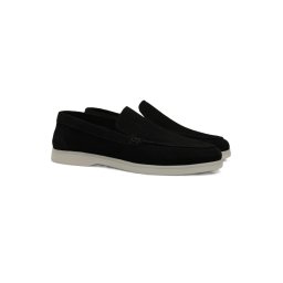 Loafers piele intoarsa Gentlemen`s Corner - Amalfi negri