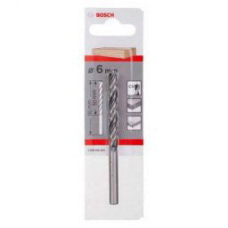 Burghiu lemn 6 mm , Bosch , prindere cilindrica , lungime 90 mm , cod 2608596303