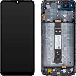 Piese si componente Display cu Touchscreen Xiaomi Redmi A2+ / A2, cu Rama, Negru (Classic Black), Service Pack 560001C3S200