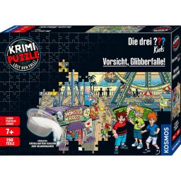 KOSMOS crime puzzle The three??? Kids: Beware of Goo Trap (150 pieces)