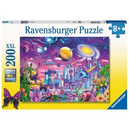 Ravensburger Childrens puzzle Cosmic City (200 pieces)