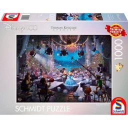 Schmidt Spiele Thomas Kinkade Studios: Disney 100th Celebration Special Edition 1, Jigsaw Puzzle (1000 pieces)