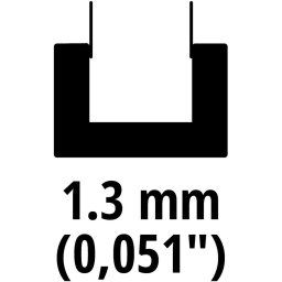 Sina pentru lant drujba 4500363, 250x1.3mm, pentru fierastraiele de gradina