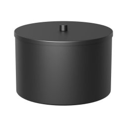 Cutie de metal pentru depozitare 12x17,5 cm negru