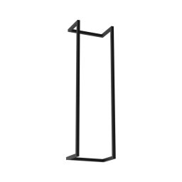 Suport de perete pentru prosoape 78x23 cm negru