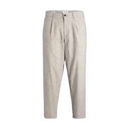 JACK & JONES Pantaloni Jpstbill Jjdave Linen Blend 12248993 18-0513 TCX bungee cord