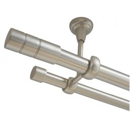 Galerie fara inele cylindru tavan - 25/19 - crom mat