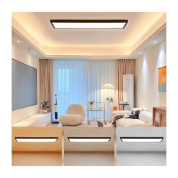 BRILAGI - Aplica LED pentru baie FRAME LED/50W/230V 3000/4000/6000K IP44 negru