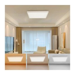 Plafonieră LED pentru baie BRILAGI FRAME LED/50W/230V 3000/4000/6000K IP44 alb