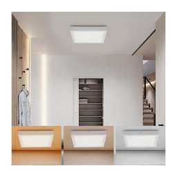 Plafonieră LED pentru baie BRILAGI FRAME LED/24W/230V 3000/4000/6000K IP44 alb