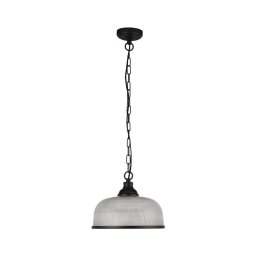 Lustră pe lanț Searchlight 1682BK HIGHWORTH 1xE27/60W/230V negru