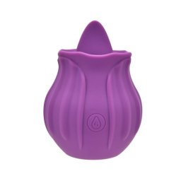 Loving Joy Trandafir Vibrator pentru Lins Clitorisul Violet Limba Care Te va Innebuni de Placere